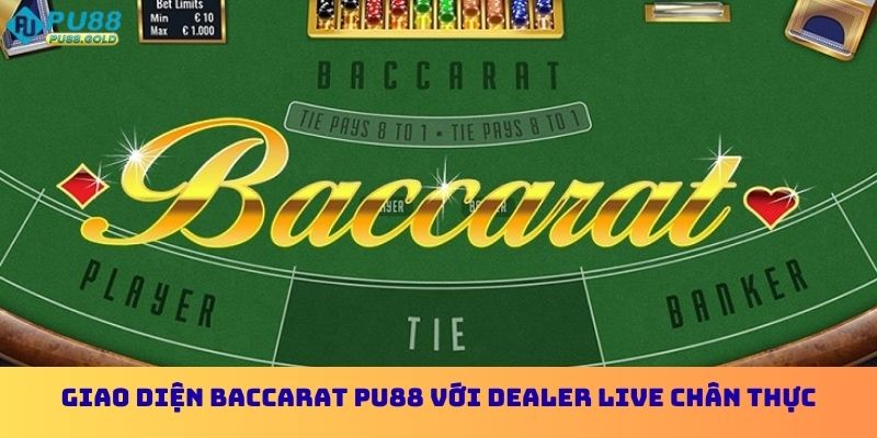 Baccarat PU88 Trực Tuyến Hấp Dẫn