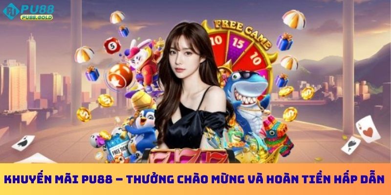 Khuyến mãi PU88 – Thưởng chào mừng và hoàn tiền hấp dẫn